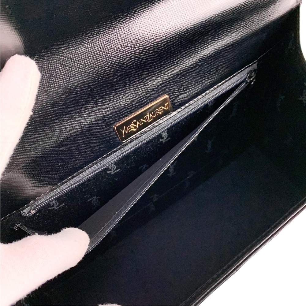 YSL Vintage Leather Satchel - Picture 15 of 16